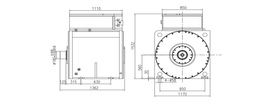 Flame Proof VFD Synchronous Motor