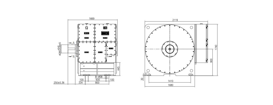 Flame Proof VFD Synchronous Motor